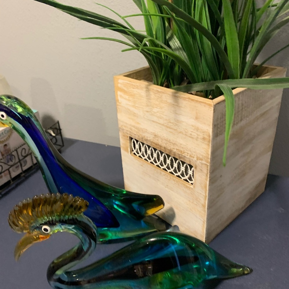 Art glass set of birds - Picture 7 of 7